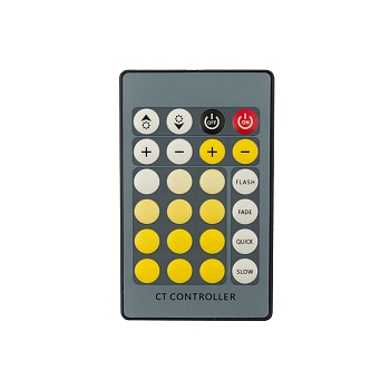LED контроллер для светодиодной ленты White Mix 12/24 В, 72/144 Вт, 24 кнопки  (IR)