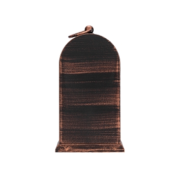 Светодиодный камин Фьюжн с эффектом живого огня 14,7x11,7x25 см, батарейки 2хС (не в комплекте) USB, бронзовый