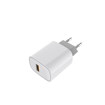 Сетевое зарядное устройство с одним портом USB-A, 18Вт REXANT