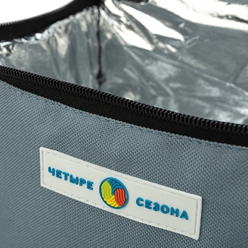 Сумка-холодильник (термосумка) 6л, 2 слоя утепления ЧЕТЫРЕ СЕЗОНА