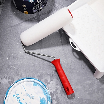 Валик вспененный пенополиуретан, ширина ролика 240 мм,  Ø 42 мм, бюгель 6 мм REXANT