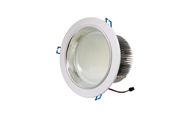 Светильник светодиодный "Downlight", встраиваемый, мощность 20W, 312 SMD 3528 светодиода, напряжение 220V, размер 180* 95(d=120mm), IP23, цвет светодиодов нейтральный белый (4500-5000 К)