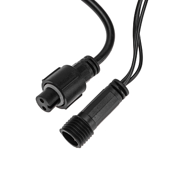 Гирлянда светодиодная Занавес 2х0,8м 160 LED ТЕПЛЫЙ БЕЛЫЙ черный ПВХ IP65 постоянное свечение 230В нужен блок 303-500 NEON-NIGHT