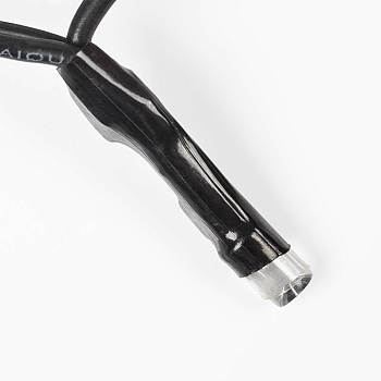 Гирлянда Нить управляемая 10м 100 LED МУЛЬТИКОЛОР (RGYB) черный ПВХ IP65 свечение с динамикой 230В нужен контроллер 217-204 NEON-NIGHT