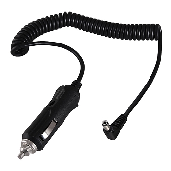 Автозарядка с индикатором (разъем 1.4х3.4) (АЗУ) шнур спираль 1.5 м REXANT