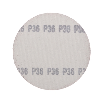 Диск абразивный на ворсовой основе, на липучке, без отверстий, P36, 125мм, 10 шт. KRANZ