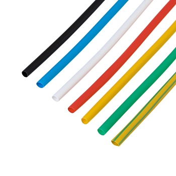 Набор термоусаживаемых трубок №12 ТУТ нг 3,0/1,5мм, 7 цветов (упак. 21 шт. по 10см) REXANT