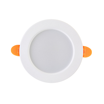 Панель светодиодная встраиваемая круглая 12Вт 230В 4000К 960Лм 145мм белая IP20 LAMPER