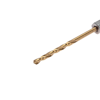 Сверло по металлу, 2,5мм, Р6М5, ТИТАН, шестигранный хвостовик (1 шт. в упаковке) DIN 338 KRANZ