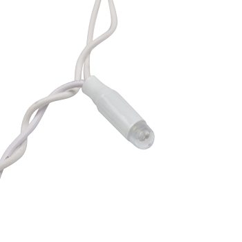 Гирлянда светодиодная Занавес 2х3м 600 LED ТЕПЛЫЙ БЕЛЫЙ белый ПВХ IP65 эффект мерцания 230В нужен блок 303-500-1