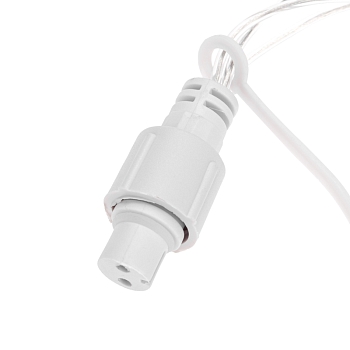 Гирлянда светодиодная Занавес 2x0,8м 160 LED БЕЛЫЙ прозрачный ПВХ IP65 постоянное свечение 230В нужен блок 303-500-1 NEON-NIGHT