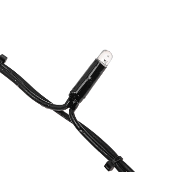 Гирлянда светодиодная Занавес 2х1,5м 360 LED БЕЛЫЙ черный КАУЧУК IP67 постоянное свечение 230В блок в комплекте NEON-NIGHT