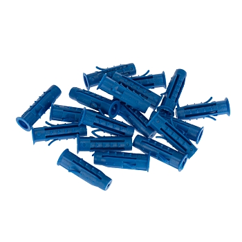 Дюбель распорный 8х30мм, синий, полипропилен, пакет (50 шт/уп) KRANZ