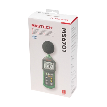 Цифровой измеритель уровня шума MS6701 MASTECH