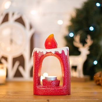 Керамический подсвечник Свечка 12,5х6х19,3 см