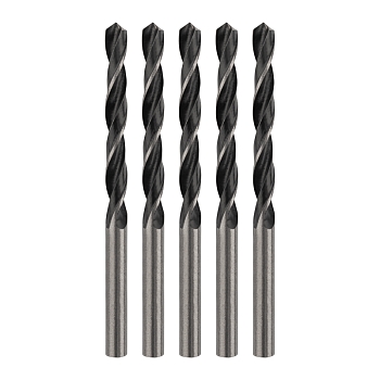 Сверло по металлу 10,0х133х87мм (HSS), DIN 338, 5 шт. в упаковке KRANZ