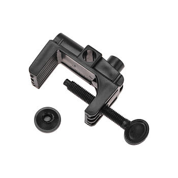 Светильник настольный с 2 креплениями (подставка и струбцина) LED, 10Вт, черный REXANT