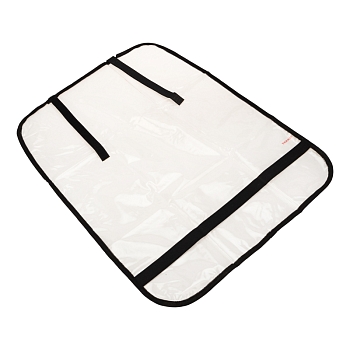 Накидка защитная на спинку переднего сиденья, 60х50см, ПВХ, прозрачная REXANT