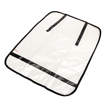 Накидка защитная на спинку переднего сиденья, 60х50см, ПВХ, прозрачная REXANT