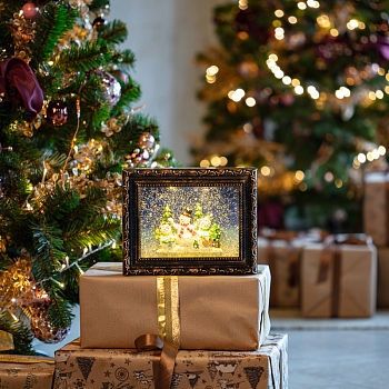 Декоративный светильник Картина с эффектом снегопада NEON-NIGHT