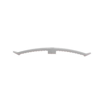 Держатель кабеля для прямого монтажа двусторонний серый, 240мм (20шт/уп) REXANT
