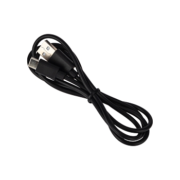 Кабель USB-A – Type-C, 2А, 1м, ПВХ, черный REXANT