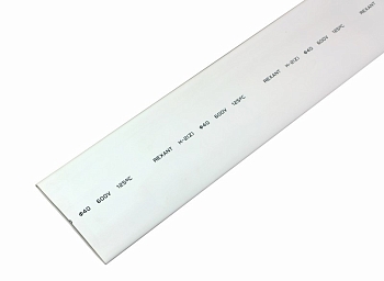 Трубка термоусаживаемая ТУТ нг 40,0/20,0мм, белая, упаковка 10 шт. по 1м REXANT