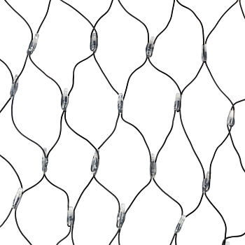 Гирлянда светодиодная Сеть 2х1,5м 288 LED ТЕПЛЫЙ БЕЛЫЙ черный ПВХ IP65 свечение с динамикой блок в комплекте NEON-NIGHT