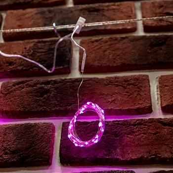 Гирлянда Светодиодный дождь из росы 3х3 м, розовый, USB + пульт управления NEON-NIGHT