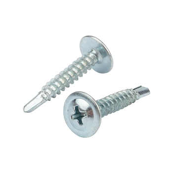 Саморез с прессшайбой ПШС сверло 4,2х25мм, короб (200 шт/уп) KRANZ