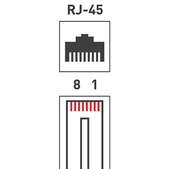 Разъем UTP RJ-45 (8P8C), CAT 5e PROconnect