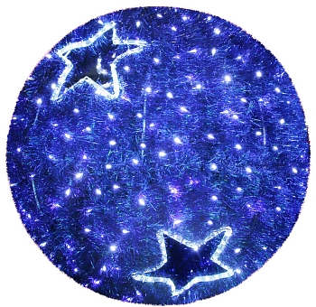 Фигура Шар, LED подсветка диам. 40см, синий NEON-NIGHT