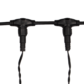 Гирлянда светодиодная Занавес 2х3м 760 LED СИНИЙ черный ПВХ IP65 постоянное свечение 230В нужен блок 303-500 NEON-NIGHT