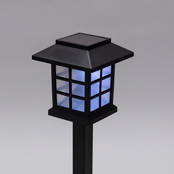 Светильник грунтовый Дуфу, 4000К, встроенный аккумулятор, солнечная панель, коллекция Пекин (комплект 4 шт) REXANT