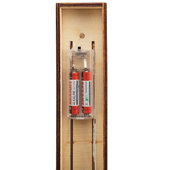 Деревянная фигурка с подсветкой Семейство оленей 30х5х15,7 см