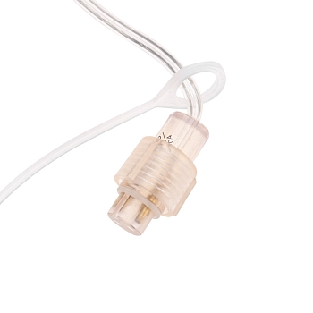 Гирлянда светодиодная Занавес 2х0,8м 160 LED ТЕПЛЫЙ БЕЛЫЙ прозрачный ПВХ IP65 постоянное свечение 230В нужен блок 303-500-1 NEON-NIGHT