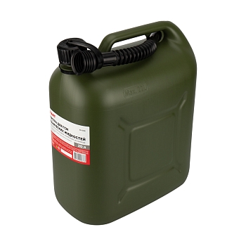 Канистра для ГСМ и технических жидкостей, вертикальная, 20л, пластиковая, усиленная REXANT