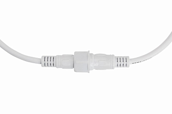 Соединительный кабель (5pin) герметичный (IP67) 5х0.5мм²  белый  REXANT