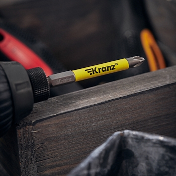 Бита для шуруповерта PH2х70 мм (1 шт./уп.) Kranz