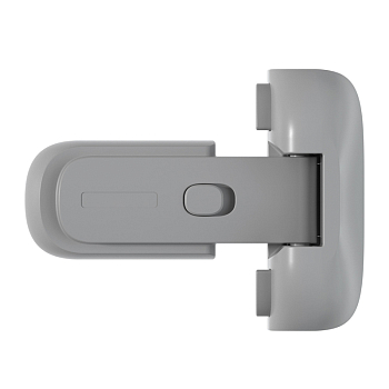 Замок-блокиратор для холодильника Premium, серый (1 шт/уп) HALSA