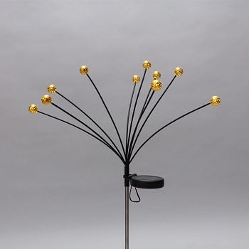 Светильник грунтовый Лалели, 3000К, встроенный аккумулятор, солнечная панель, коллекция Стамбул REXANT