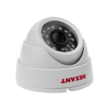Купольная камера AHD 2.0Мп Full HD 1920x1080 (1080P), объектив 2.8мм, ИК до 30м REXANT