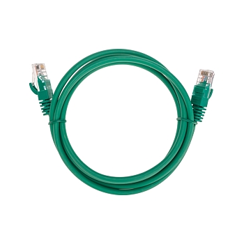 Патч-корд U/UTP, CAT 5e, RJ45-RJ45, 26AWG, LSZH, зеленый, 1,5м REXANT