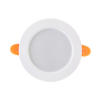 Панель светодиодная встраиваемая круглая 12Вт 230В 6500К 960Лм 145мм белая IP20 LAMPER