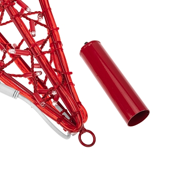 Светодиодная фигура Звезда 80 см, 160 светодиодов, с трубой и подвесом, цвет свечения красный NEON-NIGHT