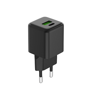Сетевое зарядное устройство с двумя портами USB-A и Type-C, 25Вт GaN REXANT