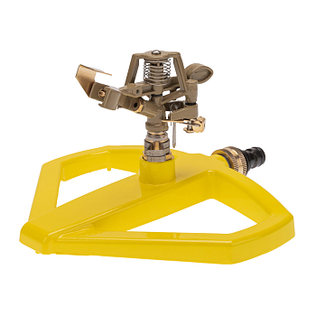 Дождеватель латунный импульсный на металлической подставке Профи ЧЕТЫРЕ СЕЗОНА