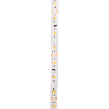 Лента светодиодная 12В, SMD2835, 9,6Вт/м, 60 LED/м, 3000K, 8мм, 5м, IP20 REXANT