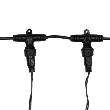 Гирлянда светодиодная Занавес 2х6м 768 LED ТЕПЛЫЙ БЕЛЫЙ черный ПВХ IP65 постоянное свечение 230В нужен блок 303-500 NEON-NIGHT