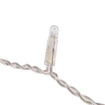 Гирлянда светодиодная Занавес 2x0,8м 160 LED СИНИЙ прозрачный ПВХ IP65 постоянное свечение 230В нужен блок 303-500-1 NEON-NIGHT